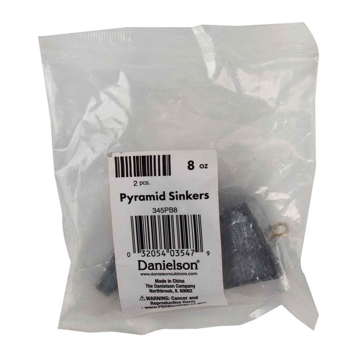 Danielson Pyramid Sinker-8oz - 8oz Danielson Pyramid Sinker-8oz - 8oz