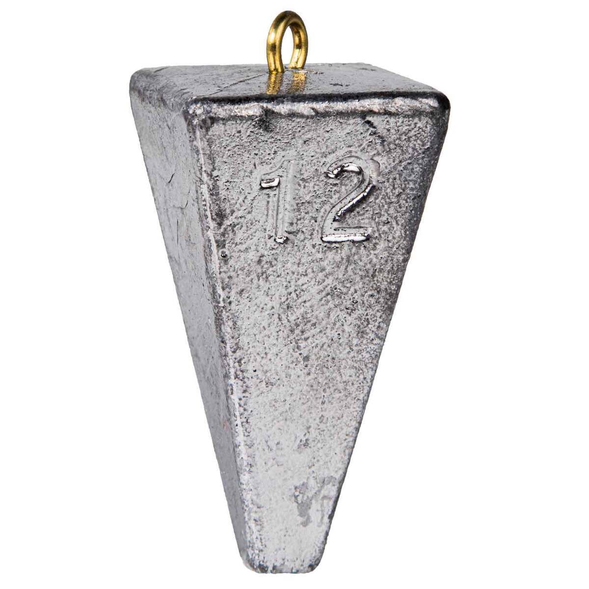 Danielson Pyramid Sinker - Silver, 12oz - Silver 12oz Danielson Pyramid Sinker - Silver, 12oz - Silver 12oz