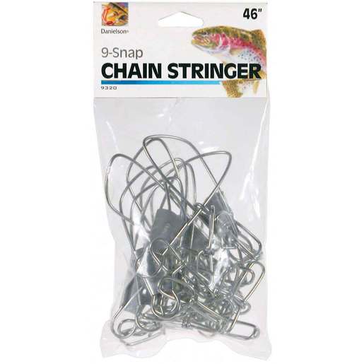 Eagle Claw Fishing Tackle 9 Snap Chain Stringer - 46in
