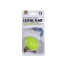 Danielson Weighted Balsa Casting Floats - Chartreuse 2