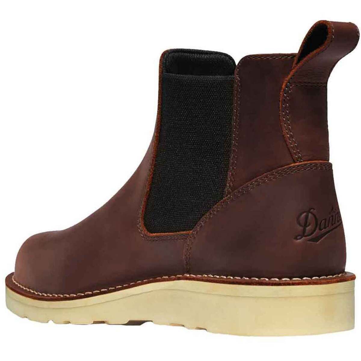 Danner Men's Bull Run Chelsea Soft Toe 6in Work Boots Danner Men's Bull Run Chelsea Soft Toe 6in Work Boots
