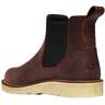 Danner Men's Bull Run Chelsea Soft Toe 6in Work Boots - Brown - Size 10.5 E - Brown 10.5