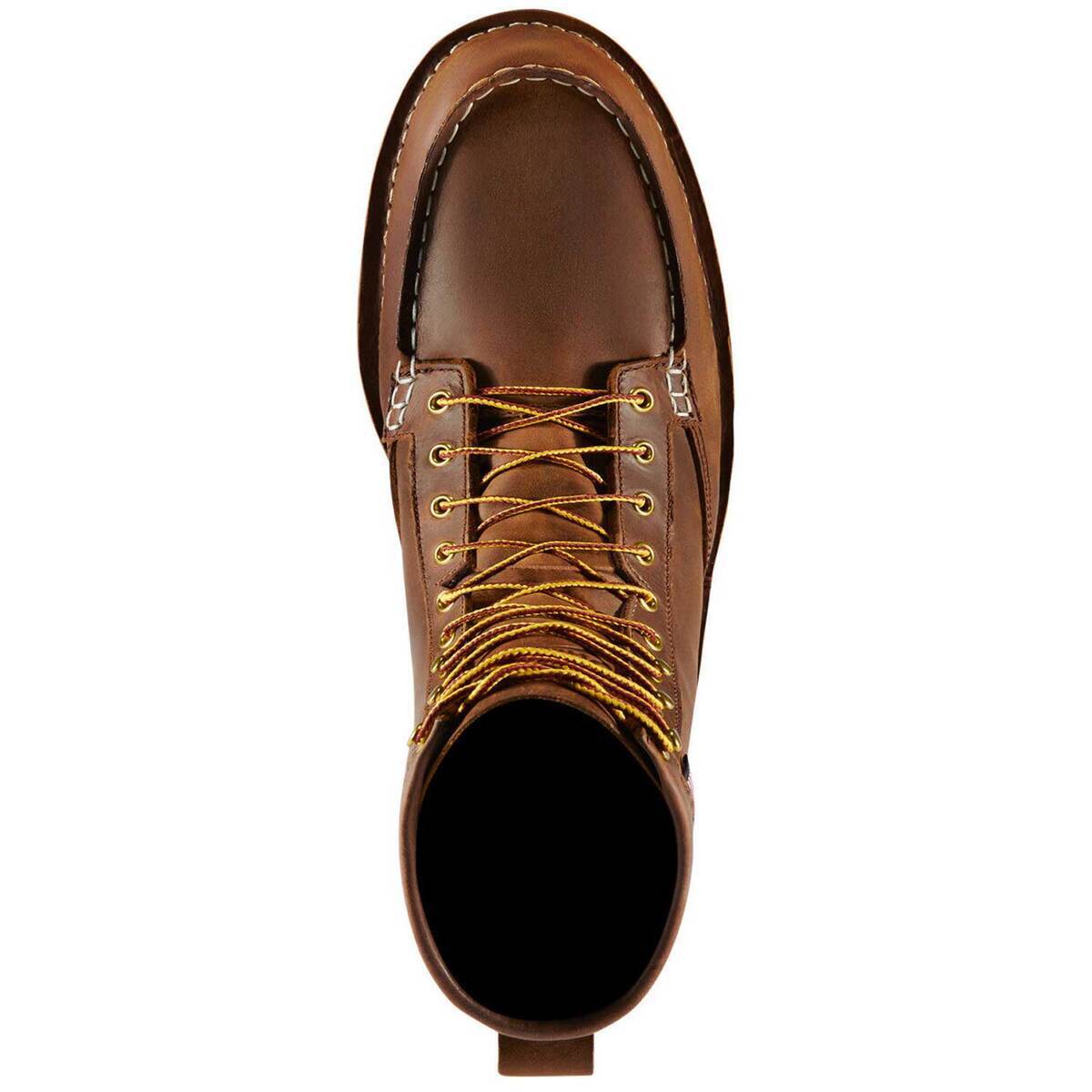 Danner Men's Bull Run Moc Soft Toe 8in Work Boots - Tobacco - Size 10 D - Tobacco 10 Danner Men's Bull Run Moc Soft Toe 8in Work Boots - Tobacco - Size 10 D - Tobacco 10