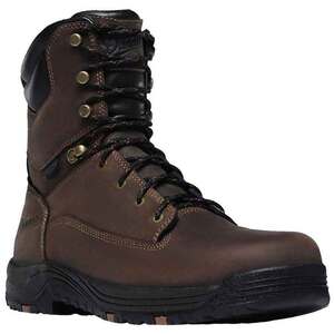 Danner Men's Caliper Alloy Toe 8in Work Boots - Brown - Size 15