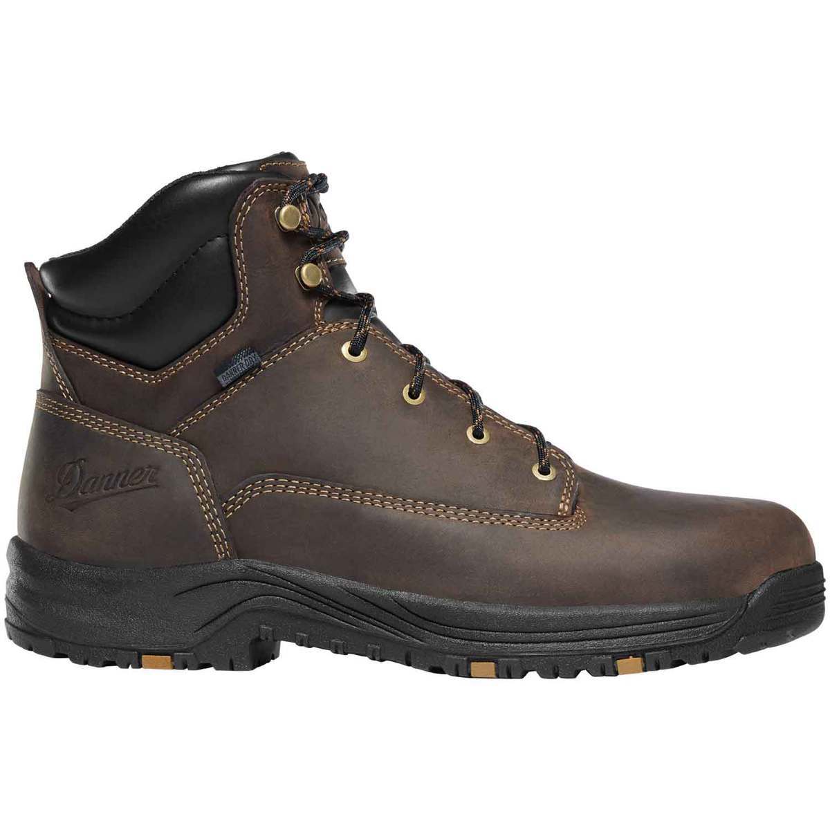 Danner Men's Caliper Soft Toe Work Boots - Brown - Size 13 EE - Brown ...