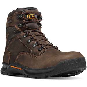 Danner Men's Crafter Soft Toe 6" Work Boots - Brown - Size 8.5 D