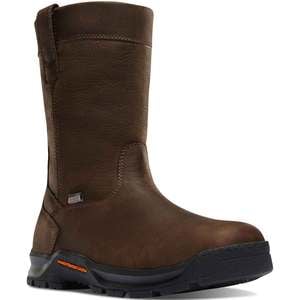 Danner Men's Crafter Wellington Soft Toe 11" Work Boots - Brown - Size 12 D