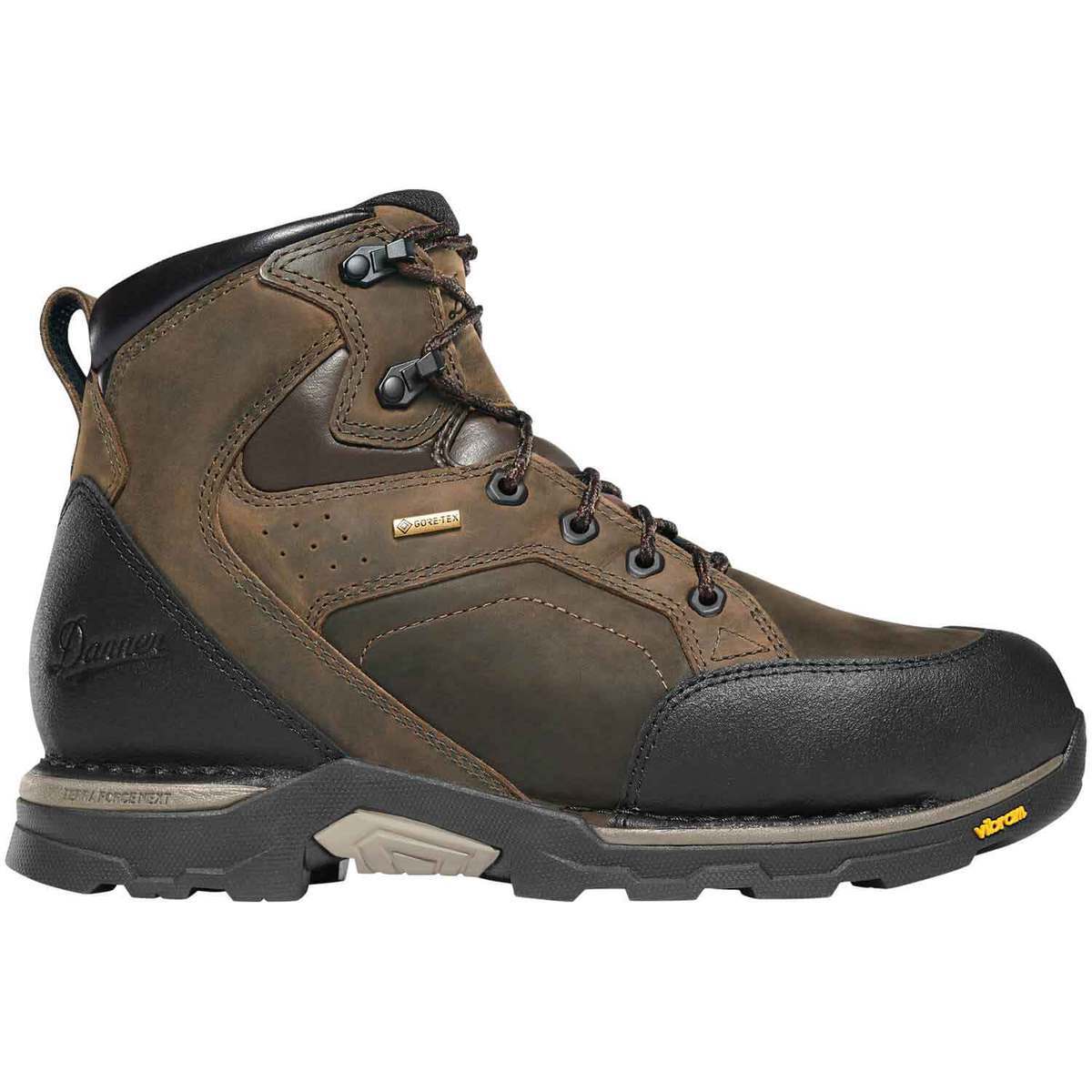Danner Men's Crucial Composite Toe Work Boots - Brown - Size 13 EE ...