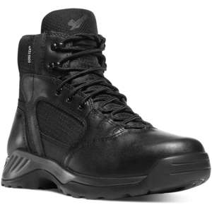 Danner Men's Kinetic Side-Zip Soft Toe Work Boots - Black - Size 15 D