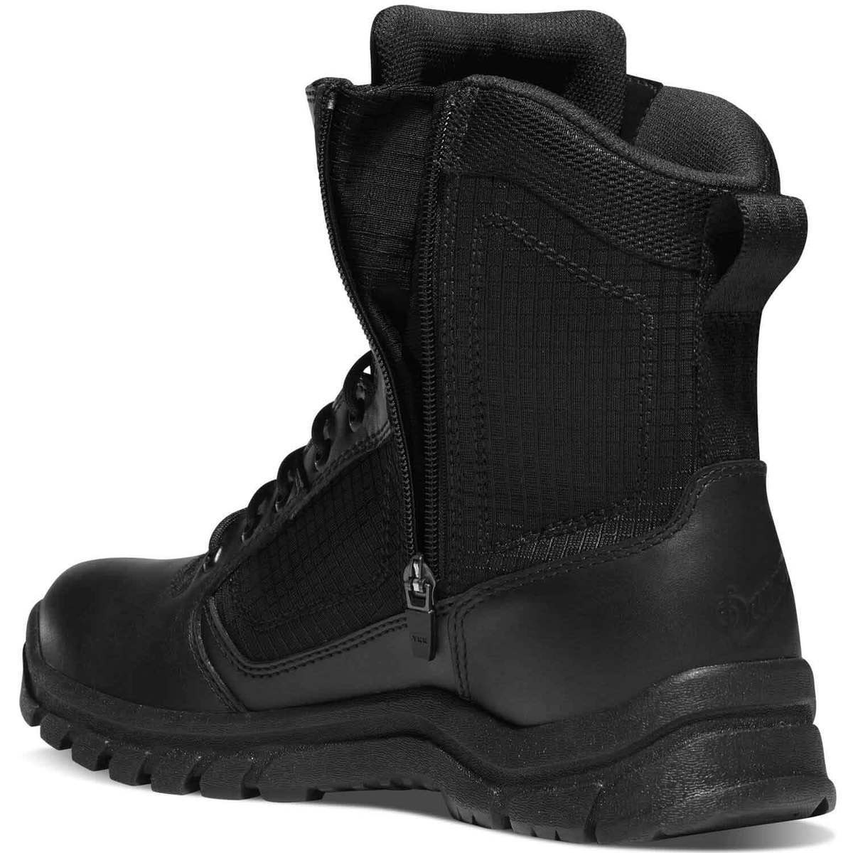 Danner Men's Lookout Side-Zip Soft Toe Work Boots - Black - Size 10.5 ...