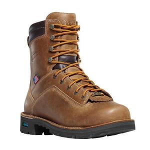 Danner Mens Quarry USA Work Boots - Distressed Brown - Size 13EE