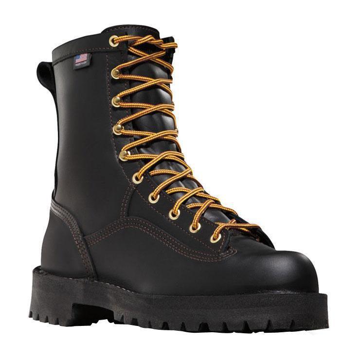 Danner Men's Rain Forest Soft Toe Waterproof 8in Work Boots | Sportsman ...