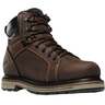 Danner Men's Steel Yard Soft Toe 6in Work Boots - Brown - Size 9 E - Brown 9