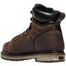 Danner Men's Steel Yard Soft Toe 6in Work Boots - Brown - Size 9.5 - Brown 9.5