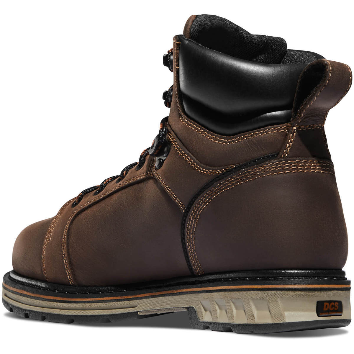 Danner Men's Steel Yard Waterproof Steel Toe Work Boots - Brown - Size ...