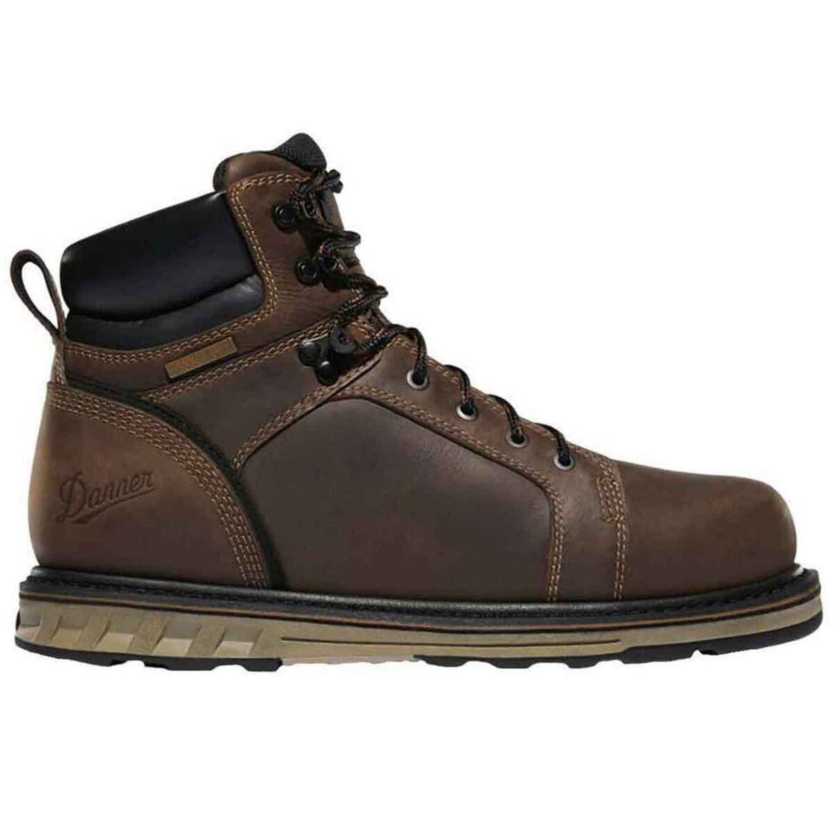 Danner Men's Steel Yard Wedge Hot Steel Toe 6in Work Boots Danner Men's Steel Yard Wedge Hot Steel Toe 6in Work Boots