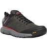 Danner Men's Trail 2650 Waterproof Low Hiking Shoes - Dark Gray/Brick Red - Size 10 EE - Dark Gray/Brick Red 10