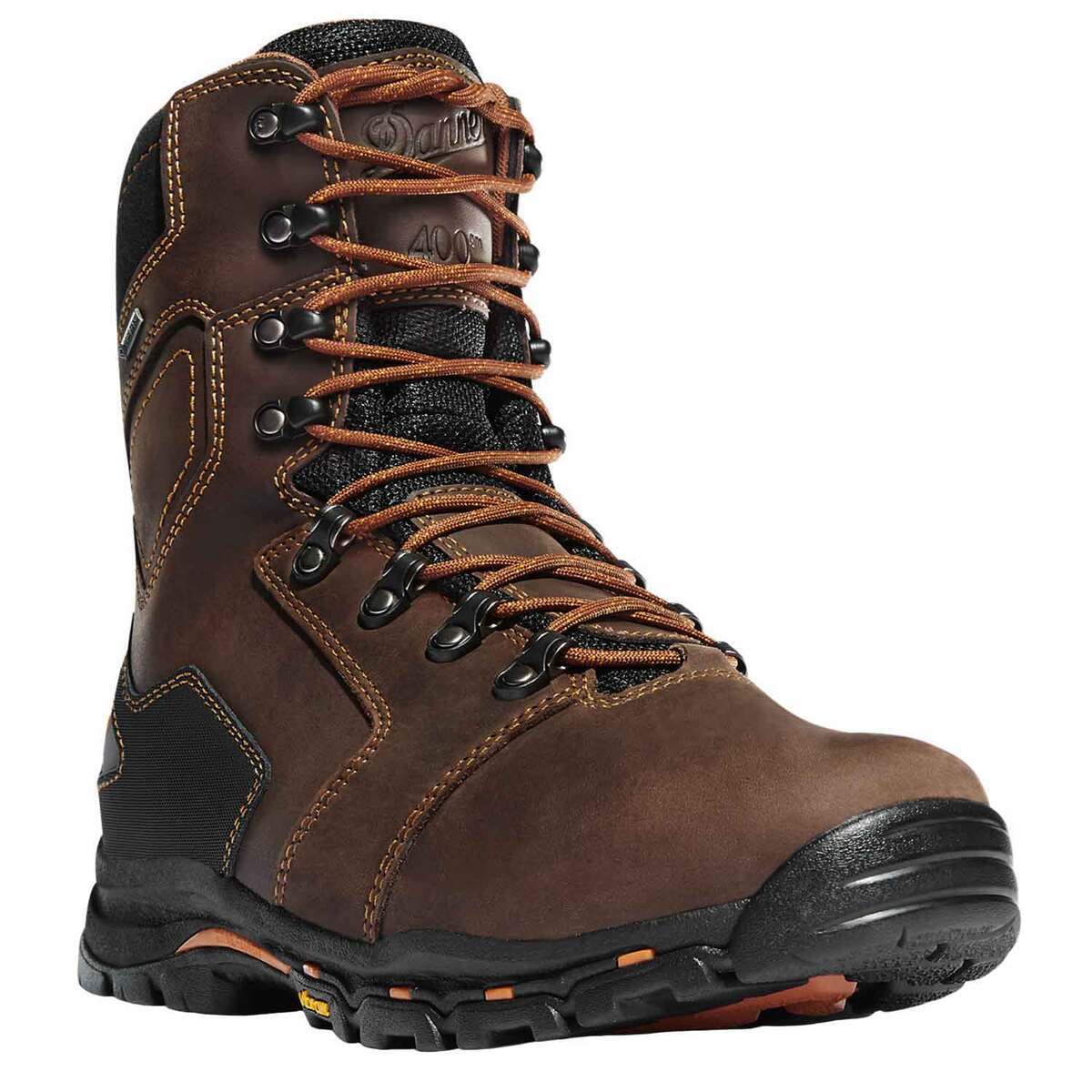 Danner Men's Vicious Composite Toe Insulated 8in Work Boots Danner Men's Vicious Composite Toe Insulated 8in Work Boots