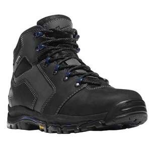 Danner Men's Vicious Soft Toe GORE-TEX 4.5in Work Boots - Black/Blue - Size 9
