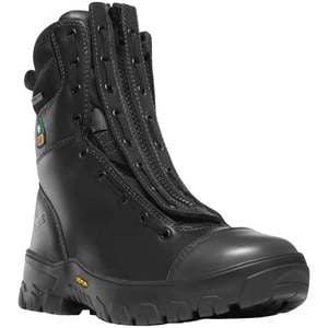 Danner Women's Modern Firefighter Composite Toe Work Boots - Black - Size 9 B