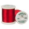 Danville 4-Strand Rayon Floss Fly Tying Thread - Scarlet, 300D, 10yds - Scarlet 1200 Denier