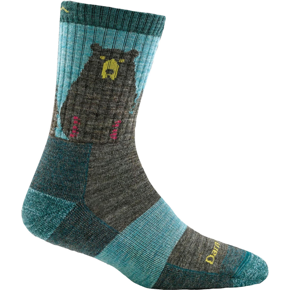Darn Tough Women's Bear Town Lightweight Micro Crew Hiking Socks Darn Tough Women's Bear Town Lightweight Micro Crew Hiking Socks