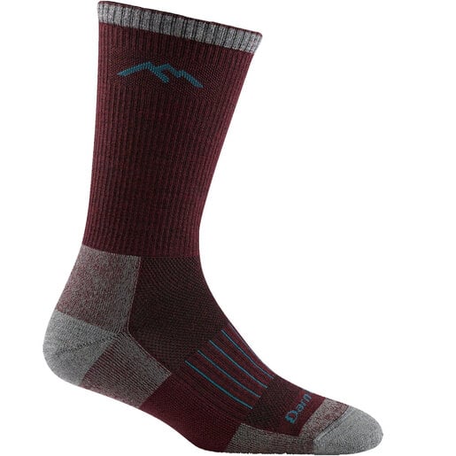 Darn Tough Women’s Hunter Boot Lightweight Hunting Socks – Burgundy M