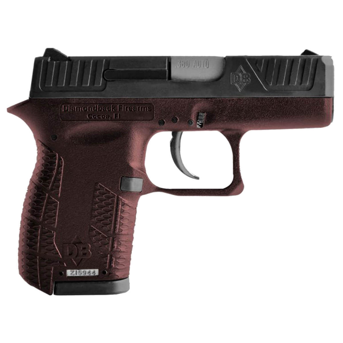 Diamondback DB380 380 Auto (ACP) 2in Midnight Bronze/Black Pistol - 6+1 Rounds - MIdnight Bronze/Black Diamondback DB380 380 Auto (ACP) 2in Midnight Bronze/Black Pistol - 6+1 Rounds - MIdnight Bronze/Black