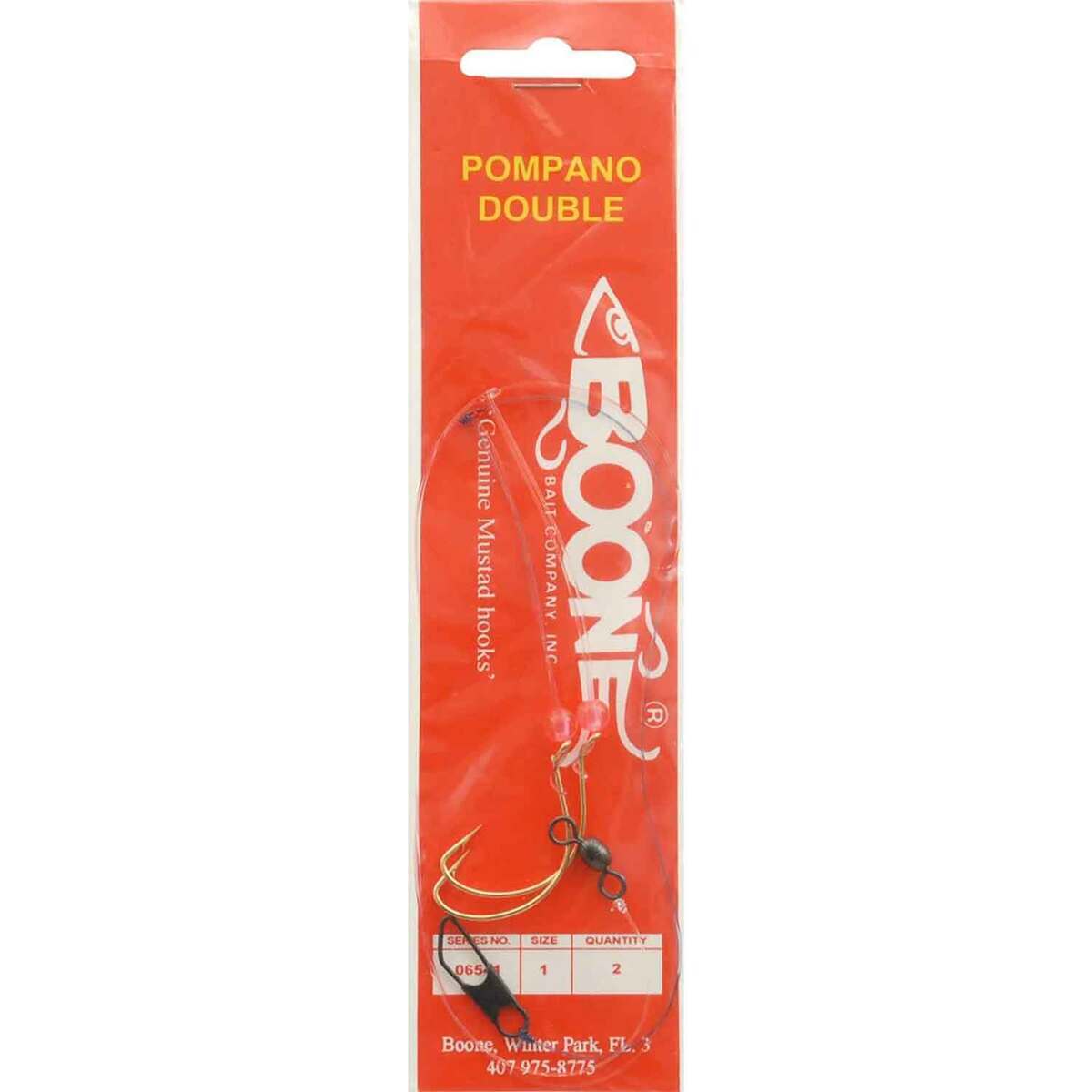 Boone Bait Pro Pompano Double Saltwater Rig Boone Bait Pro Pompano Double Saltwater Rig