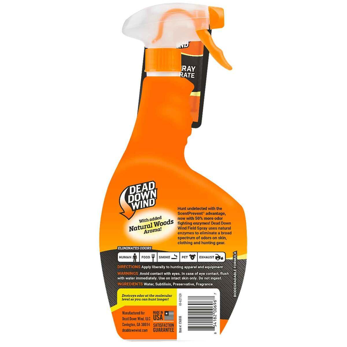 Dead Down Wind Field Spray Pac-It - 32oz Dead Down Wind Field Spray Pac-It - 32oz