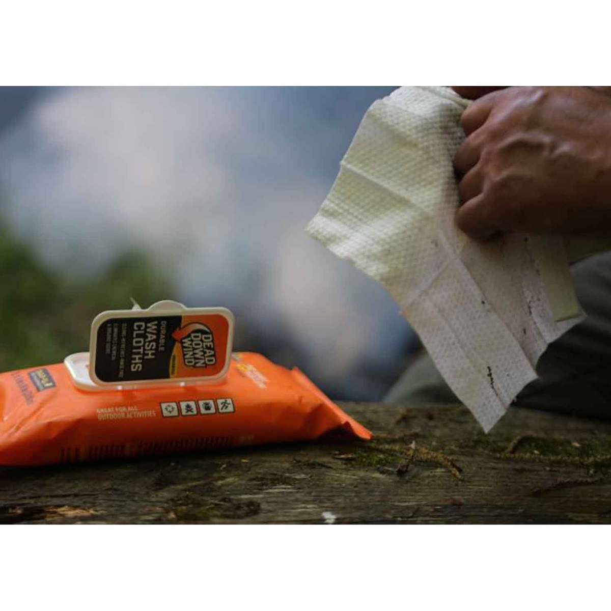 Dead Down Wind Field Wash Cloths - 25 Count - Orange 8in x 8in Dead Down Wind Field Wash Cloths - 25 Count - Orange 8in x 8in