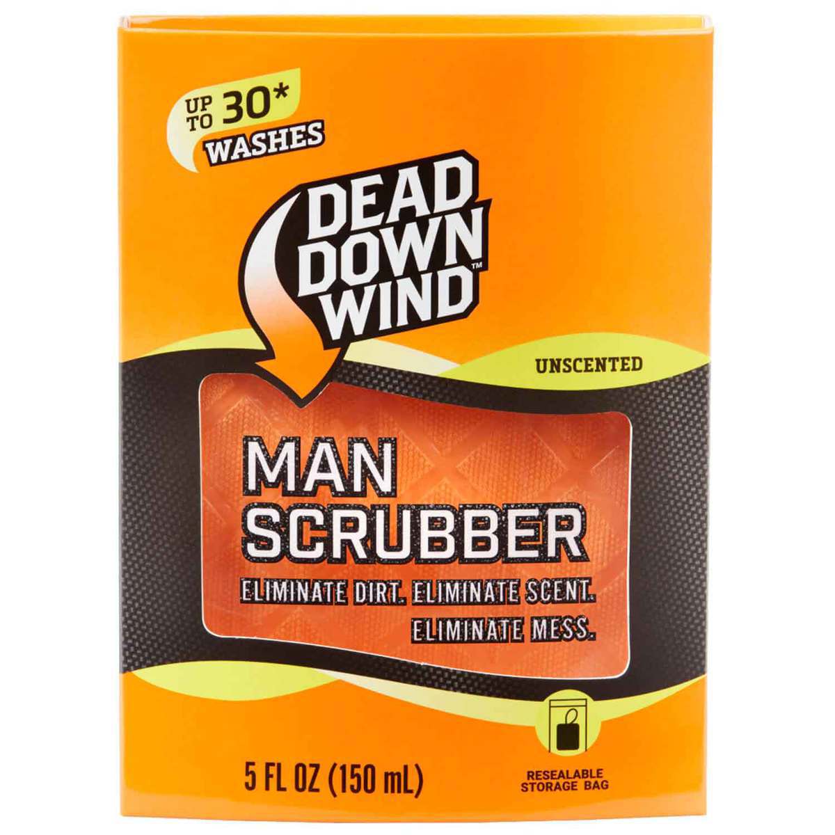 Dead Down Wind Man Scrubber - Orange/Black/Yellow/White Dead Down Wind Man Scrubber - Orange/Black/Yellow/White