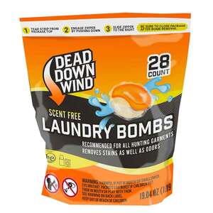 Dead Down Wind Odor Eliminator Laundry Bombs - 28 Count