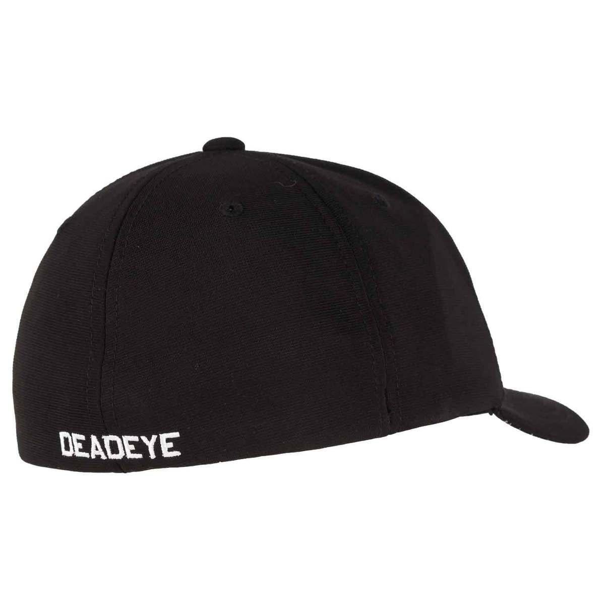 Deadeye Men's Metal Logo Fitted Hat - Black/Charcoal - S/M - Black/Charcoal S/M Deadeye Men's Metal Logo Fitted Hat - Black/Charcoal - S/M - Black/Charcoal S/M