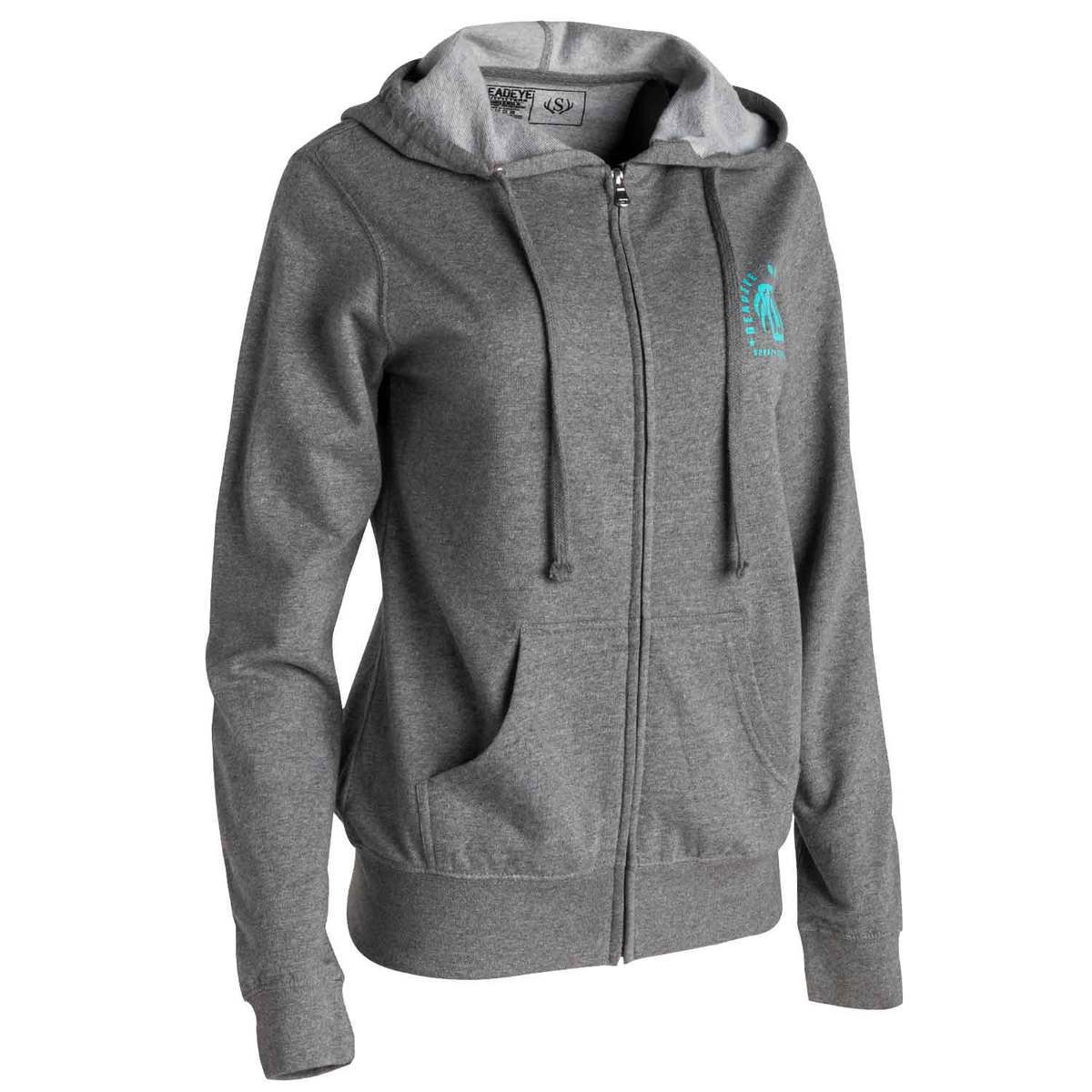 Deadeye Women's Mirror Full Zip Casual Jacket Deadeye Women's Mirror Full Zip Casual Jacket