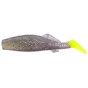 Deadly Dudley Bay Chovey Copperhead Chartreuse Tail 3" Soft Fishing Lures 10pk 