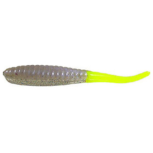 Deadly Dudley Rat Tail Saltwater Soft Bait - Opening Night Chartreuse Tail, 3-1/2in