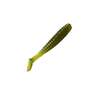 Deadly Dudley Terror Tail Saltwater Soft Bait - Salt & Pepper Chartreuse Tail, 3-1/2in - Salt & Pepper Chartreuse Tail