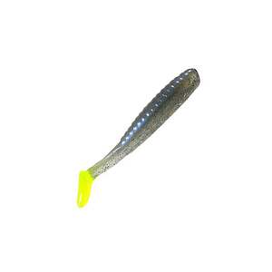 Deadly Dudley Terror Tail Saltwater Soft Bait - Bluemoon Chartreuse Tail, 3-1/2in