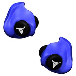 Decibullz Custom Molded Earplugs - Blue