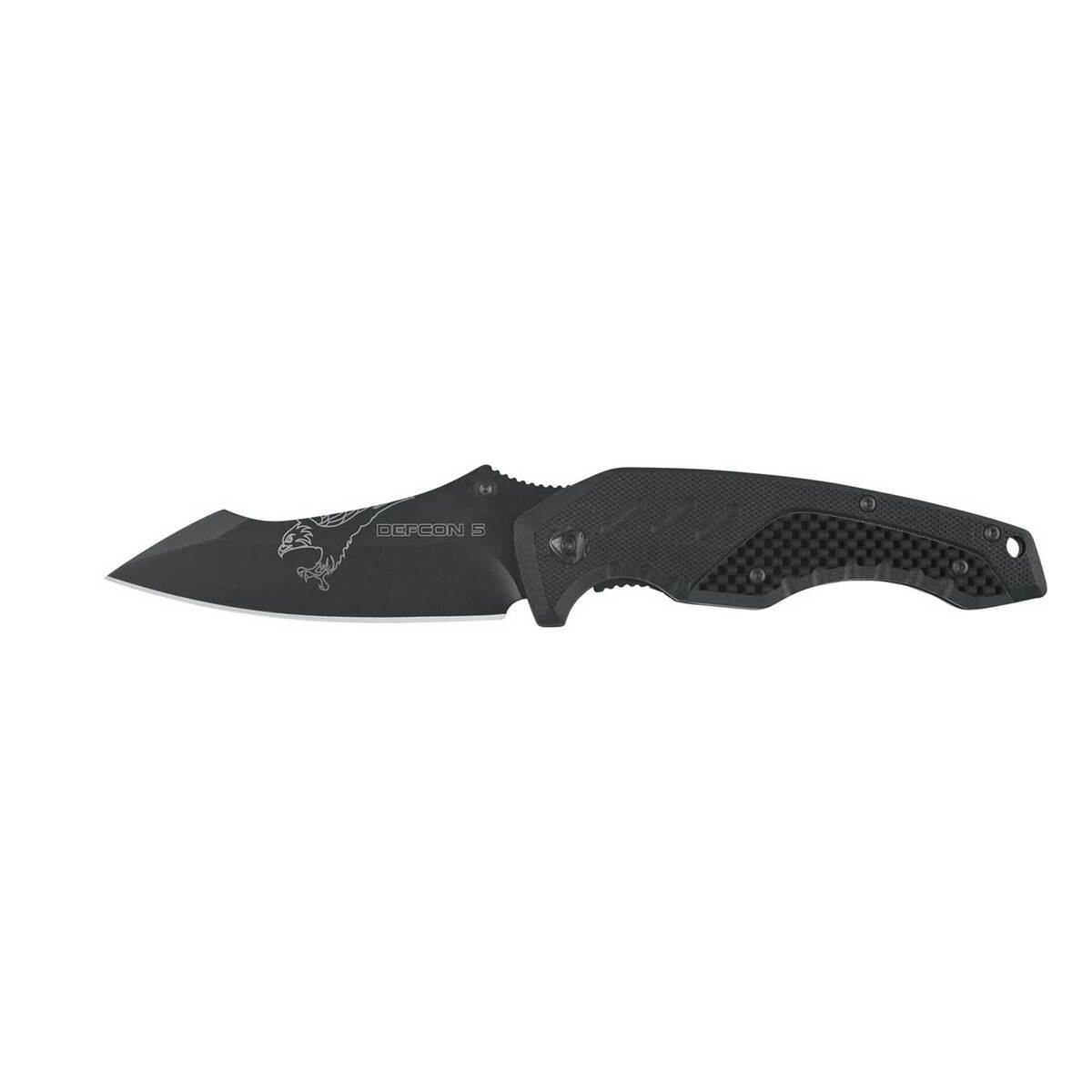 Defcon 5 Kilo 3.54 inch Folding Knife - Black Defcon 5 Kilo 3.54 inch Folding Knife - Black