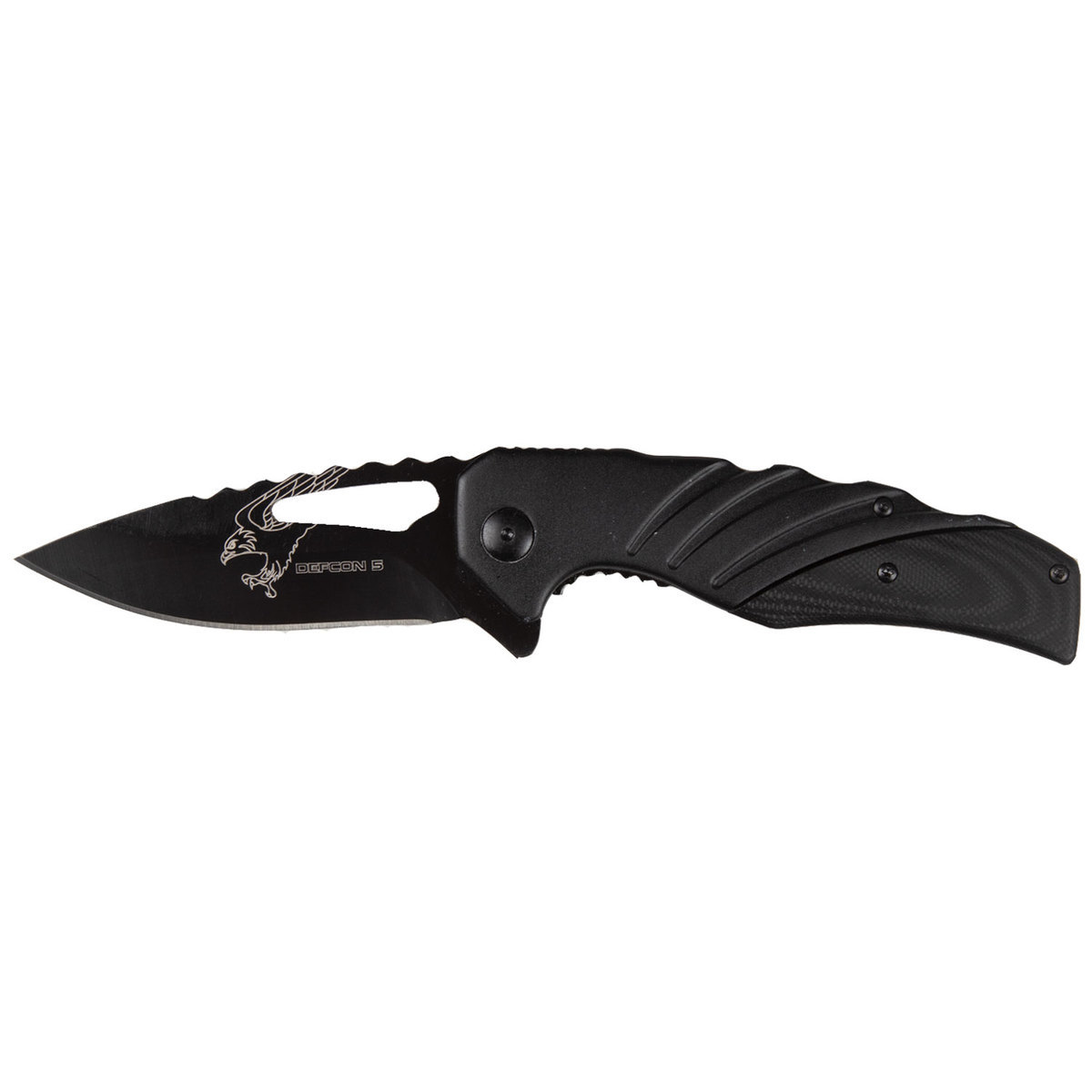 Defcon 5 Delta 3.34 inch Folding Knife - Black Defcon 5 Delta 3.34 inch Folding Knife - Black