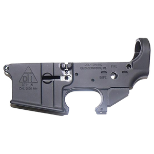 Del-Ton AR-15 Stripped Black Anodized Lower Rifle Receiver