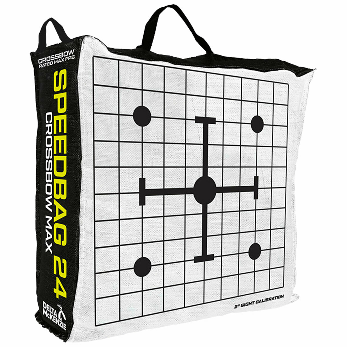 Delta McKenzie Speedbag 24 Crossbow Max Bag Target - Black/White 24in X 24in X 10in Delta McKenzie Speedbag 24 Crossbow Max Bag Target - Black/White 24in X 24in X 10in