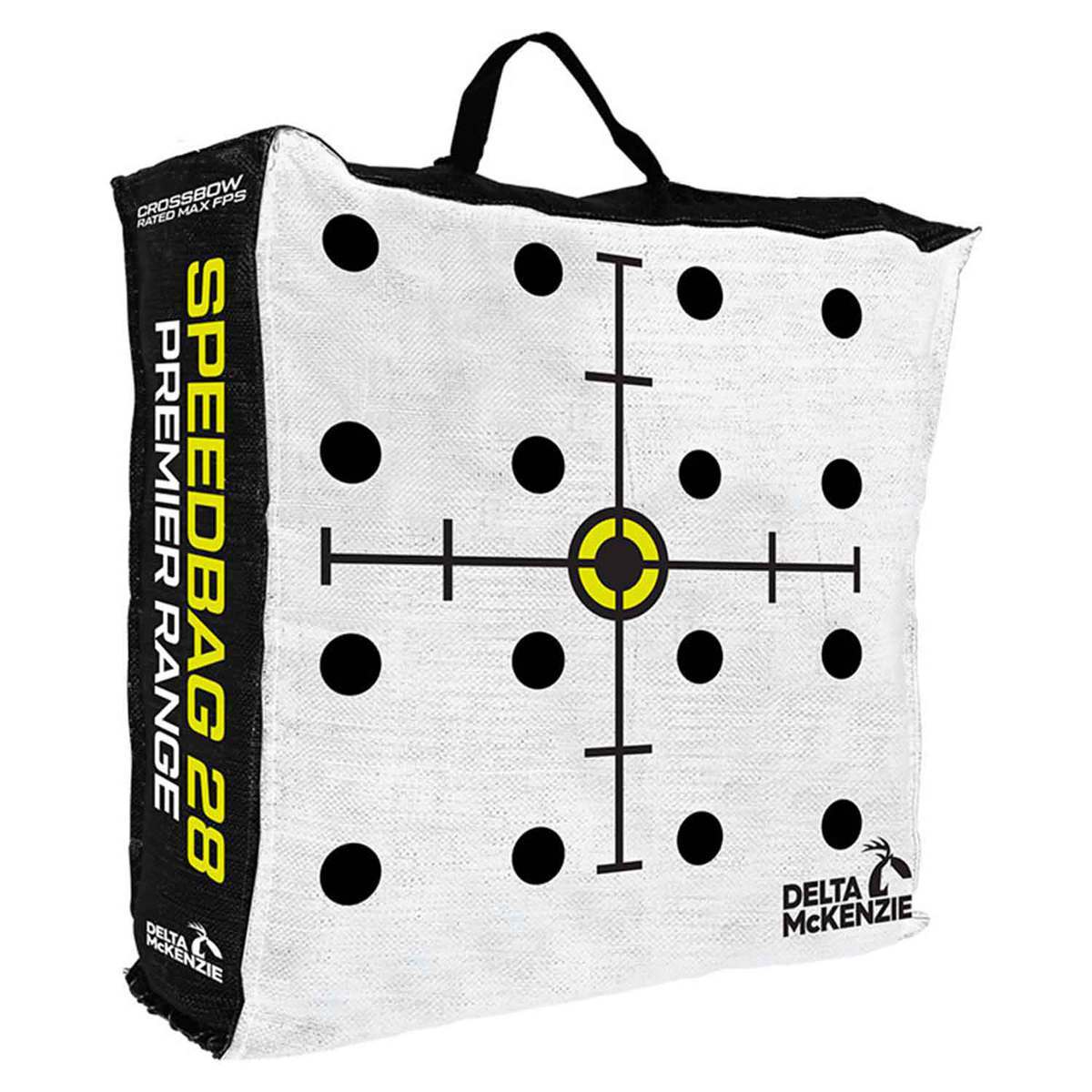 Delta McKenzie Speedbag 28 Archery Bag Target - White/Black 28in x 28in x 12in Delta McKenzie Speedbag 28 Archery Bag Target - White/Black 28in x 28in x 12in