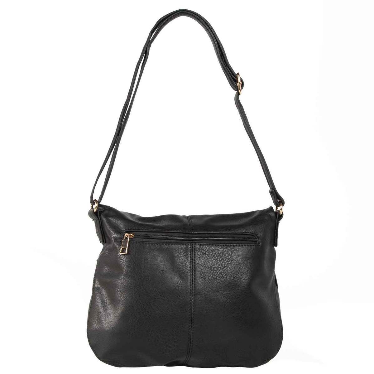 Deluxity Carolina Crossbody Handbag - Black - Black | Sportsman's Warehouse