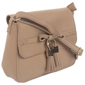 Deluxity Lily Mini Crossbody Handbag - Khaki