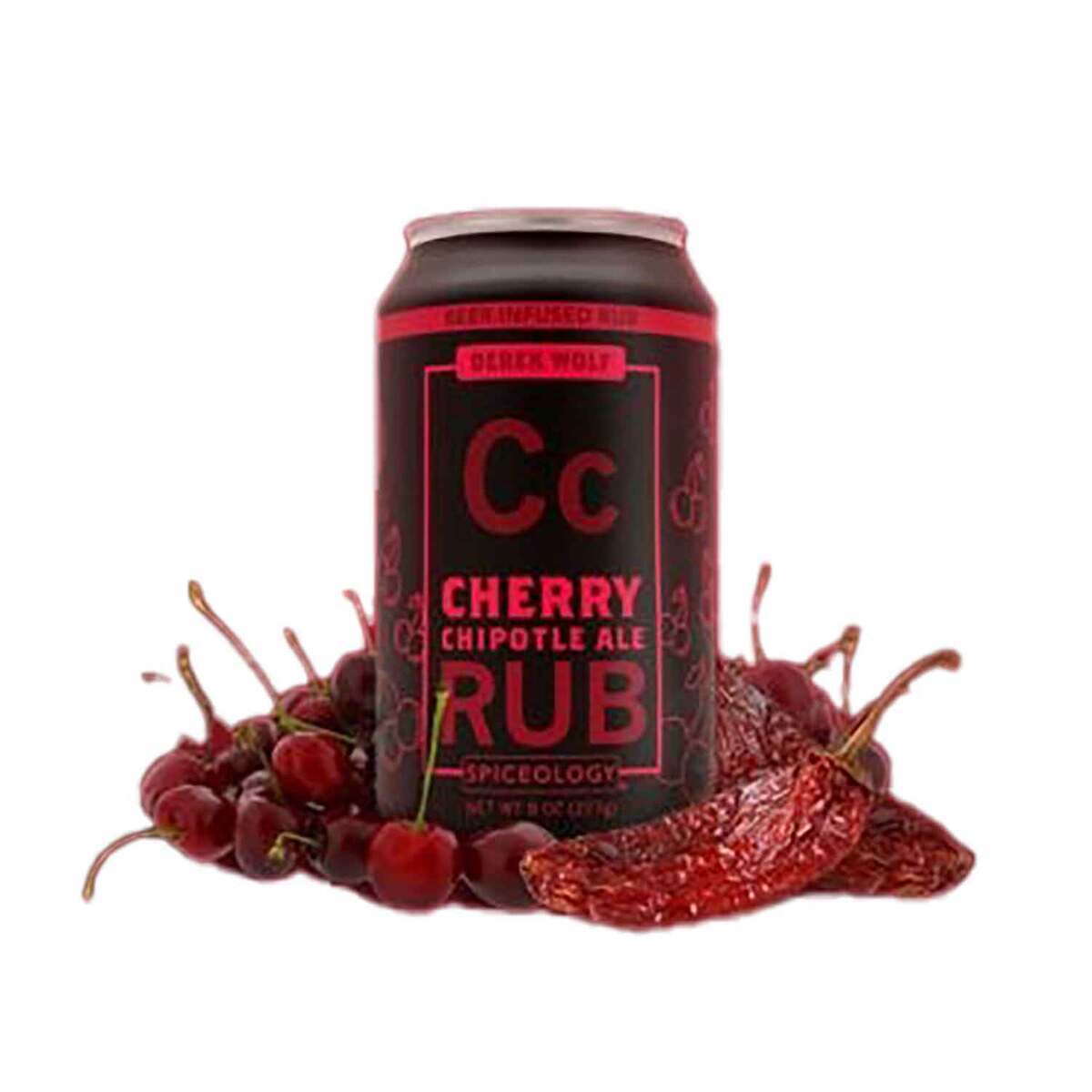 Derek Wolf Cherry Chipotle Ale Rub - 8oz - 8oz Derek Wolf Cherry Chipotle Ale Rub - 8oz - 8oz
