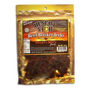 Desert Star Beef Brisket Sweet & Spicy Jerky - 3oz
