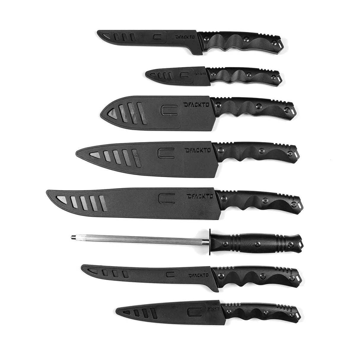 DFACKTO Basecamp Knife Set - Black DFACKTO Basecamp Knife Set - Black